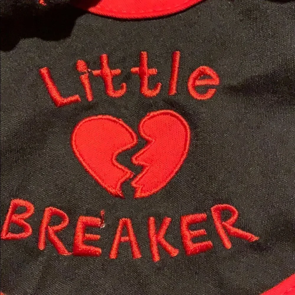 Baby bib & bootie set
